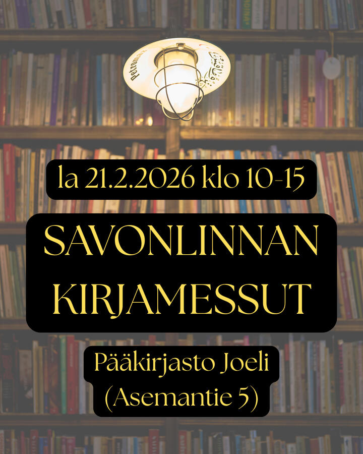 Savonlinnan Kirjamessut 2026
